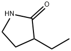 3-Ethyl-2-pyrrolidinone Struktur