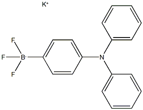 Potassium [4-(diphenylamino)-phenyl]trifluoroboranuide Struktur