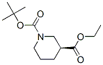 (S)-N-Boc-piperidine-3-carboxylic acid ethyl ester Struktur