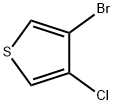 3-Bromo-4-chlorothiophene Struktur