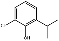 2-Chloro-6-isopropylphenol Struktur