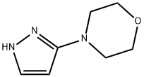 Morpholine,  4-(1H-pyrazol-3-yl)- Struktur