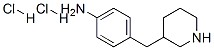 3-(4-Aminobenzyl)piperidine dihydrochloride Struktur