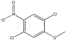 1,4-Dichloro-5-methoxy-2-nitrobenzene Struktur