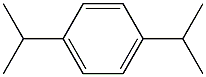 p-Diisopropylbenzene Struktur