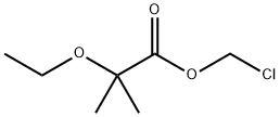 chloromethyl 2-ethoxy-2-methylpropanoate Struktur