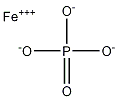 Iron(III) orthophosphate Struktur