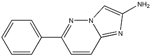 6-phenylimidazo[1,2-b]pyridazin-2-amine Struktur