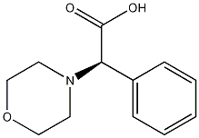 (R)-2-morpholino-2-phenylacetic acid Struktur