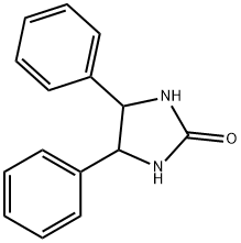 4,5-Diphenyl-2-imidazolidinone Struktur