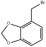 4-(bromomethyl)benzo[d][1,3]dioxole Struktur