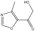 5-(hydroxyacetyl)-4-methyloxazole Struktur