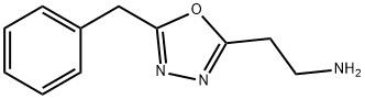 2-(5-benzyl-1,3,4-oxadiazol-2-yl)ethanamine Struktur