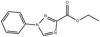 ethyl 1-phenyl-1H-1,2,4-triazole-3-carboxylate Struktur