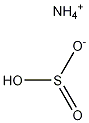 Ammonium bisulfite Struktur