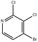 4-Bromo-2,3-dichloropyridine Struktur