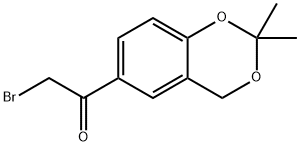 2-Bromo-1-(2,2-dimethyl-4H-benzo[d][1,3]dioxin-6-yl)ethanone