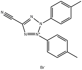 5-Cyano-2,3-di-(p-tolyl)tetrazolium bromide Struktur