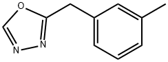 2-(3-methylbenzyl)-1,3,4-oxadiazole Struktur