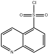 Quinoline-5-sulfonyl Chloride Struktur