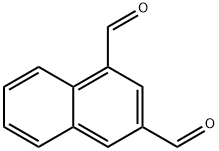 Naphthalene-1,3-dicarboxaldehyde Struktur