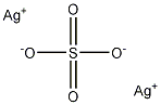 Silver(I) sulfate Struktur