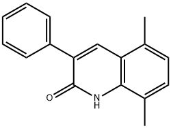 5,8-DIMETHYL-3-PHENYL-2-QUINOLINOL Struktur