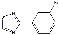 3-(3-Bromophenyl)-1,2,4-oxadiazole Struktur