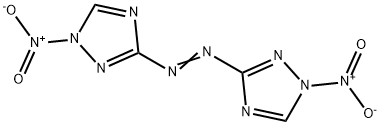 3,3'-(1,2-Diazenediyl)-bis[1-nitro-1H-1,2,4-triazole] Struktur