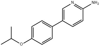 5-[4-(1-Methylethoxy)phenyl]-2-pyridinamine Struktur