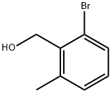 Benzenemethanol,2-bromo-6-methyl- Struktur