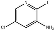 3-Amino-5-chloro-2-iodopyridine Struktur