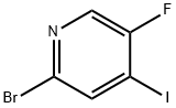 2-Bromo-5-fluoro-4-iodopyridine Struktur