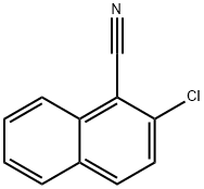 2-Chloronaphthalene-1-carbonitrile Struktur