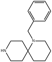 1,9-Diazaspiro[5.5]undecane, 1-(phenylmethyl)- Struktur