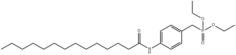 diethyl (4-(tetradecylamino)phenyl)phosphonate Struktur