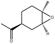 1-((1R,3S,6R)-6-methyl-7-oxabicyclo[4.1.0]heptan-3-yl) ethanone Struktur