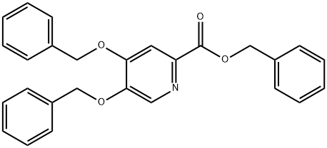 benzyl 4,5-bis(benzyloxy)picolinate Struktur