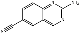 2-aminoquinazoline-6-carbonitrile Struktur