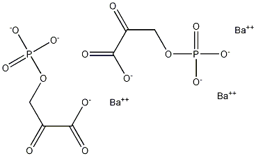 Hydroxypyruvic Acid Phosphate Barium Salt Struktur