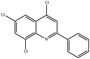 4,6,8-Trichloro-2-phenylquinoline Struktur