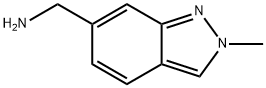 6-Aminomethyl-2-methylindazole Struktur