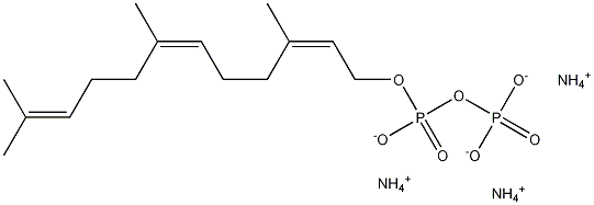 Farnesyl Pyrophosphate Triammonium Salt Struktur