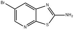 2-Amino-6-bromothiazolo[5,4-b]pyridine Struktur