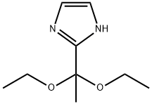 2-(1,1-Diethoxyethyl)-1H-imidazole Struktur