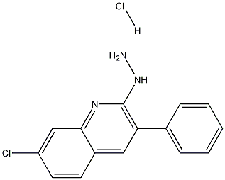 7-Chloro-2-hydrazino-3-phenylquinoline hydrochloride|7-CHLORO-2-HYDRAZINO-3-PHENYLQUINOLINE HYDROCHLORIDE