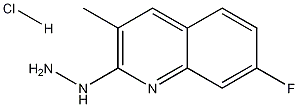 7-Fluoro-2-hydrazino-3-methylquinoline hydrochloride|7-FLUORO-2-HYDRAZINO-3-METHYLQUINOLINE HYDROCHLORIDE