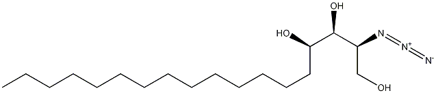 (2S,3S,4R)-2-Azido-1,3,4-octadecanetriol Struktur