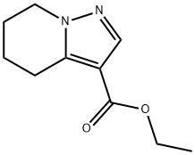 ethyl 4,5,6,7-tetrahydropyrazolo[1,5-a]pyridine-3-carboxylate Struktur