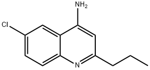 4-Amino-6-chloro-2-propylquinoline Struktur